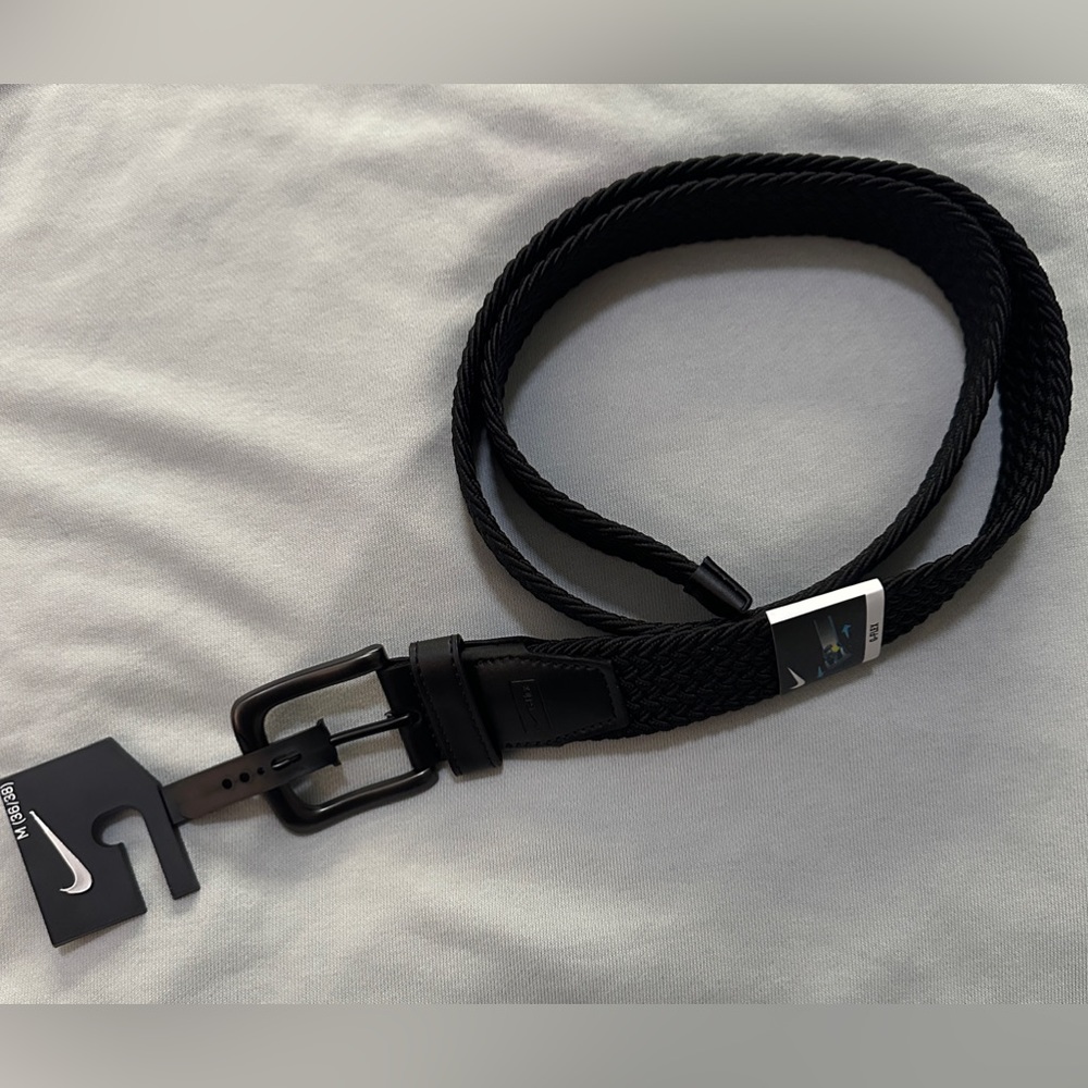 NIKE Black G-flex mens belt. Men’s size 36-38